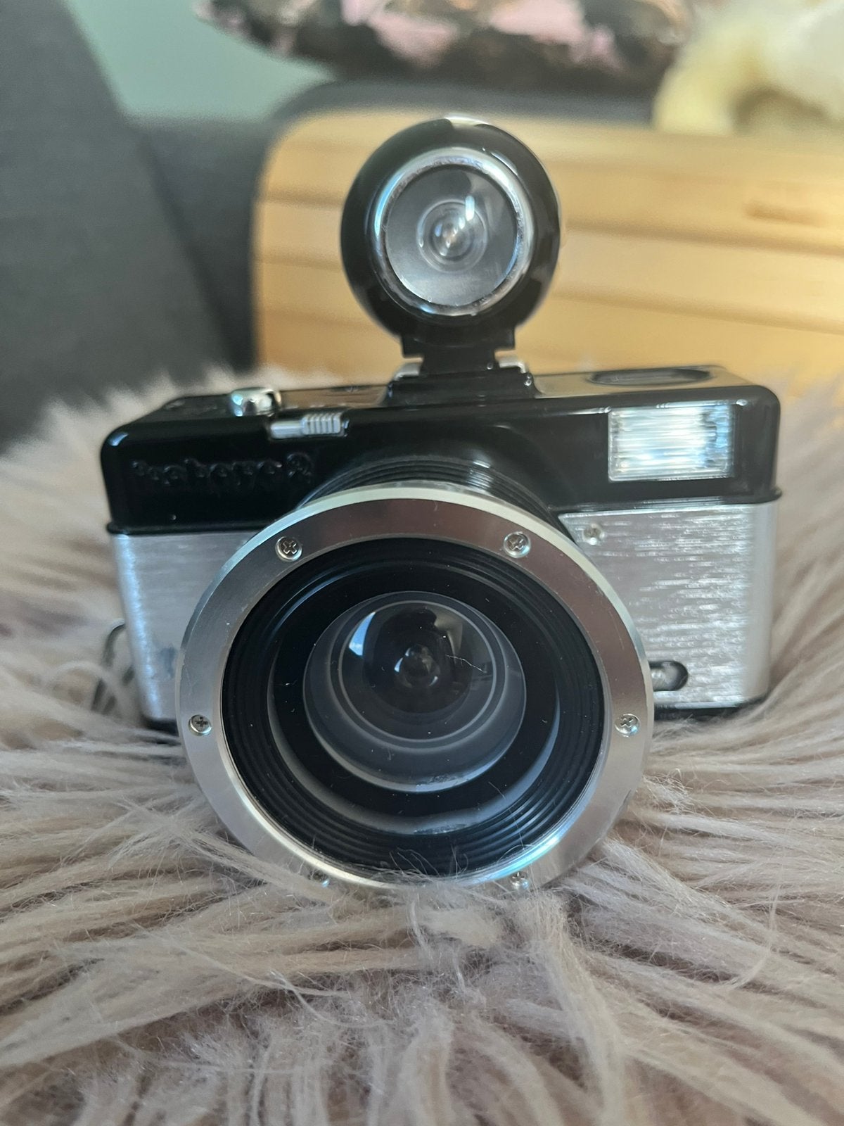 Lomography Fisheye 2 analoge camera, Ophalen of Verzenden, Gebruikt, Compact