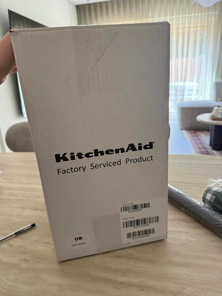 KitchenAid broodrooster Onyx Black NIEUW, Ophalen of Verzenden, Nieuw