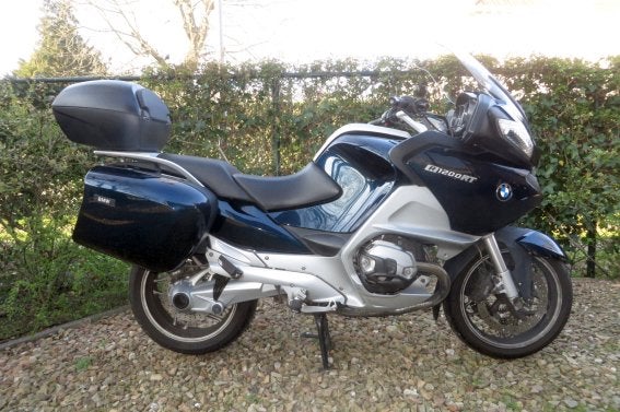 BMW R1200RT blauw 2013 full options, 2 cilinders, Handvatverwarming, Motorrijbewijs A, Gebruikt
