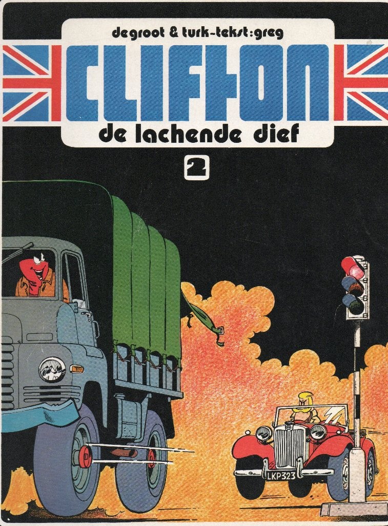 Clifton. De lachende dief., Eén stripboek, Ophalen, Gelezen