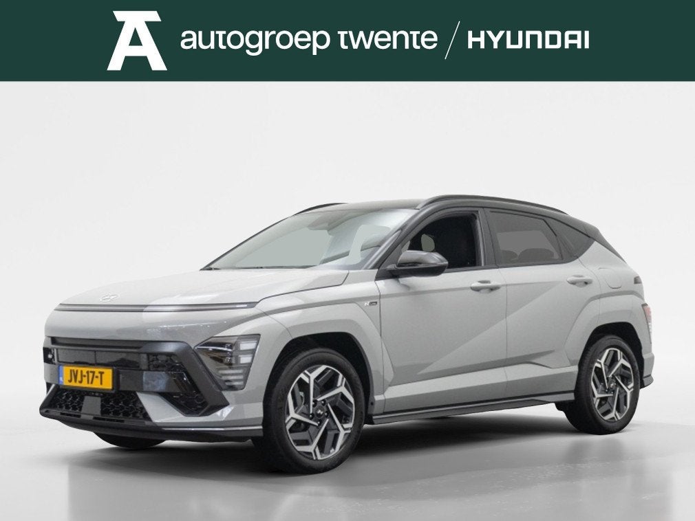 Hyundai KONA 1.6 GDI HEV N Line Edition | Navigatie | Privat, Auto's, Stof, Gebruikt, 129 pk, Automatische klimaatregeling