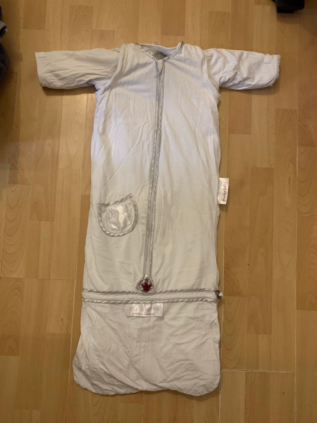 Puckababy The Bag 4 seizoenen slaapzak (zonder dunne mouwen), Kinderen en Baby's, Ophalen, Wasbaar, Gebruikt, Puckababy