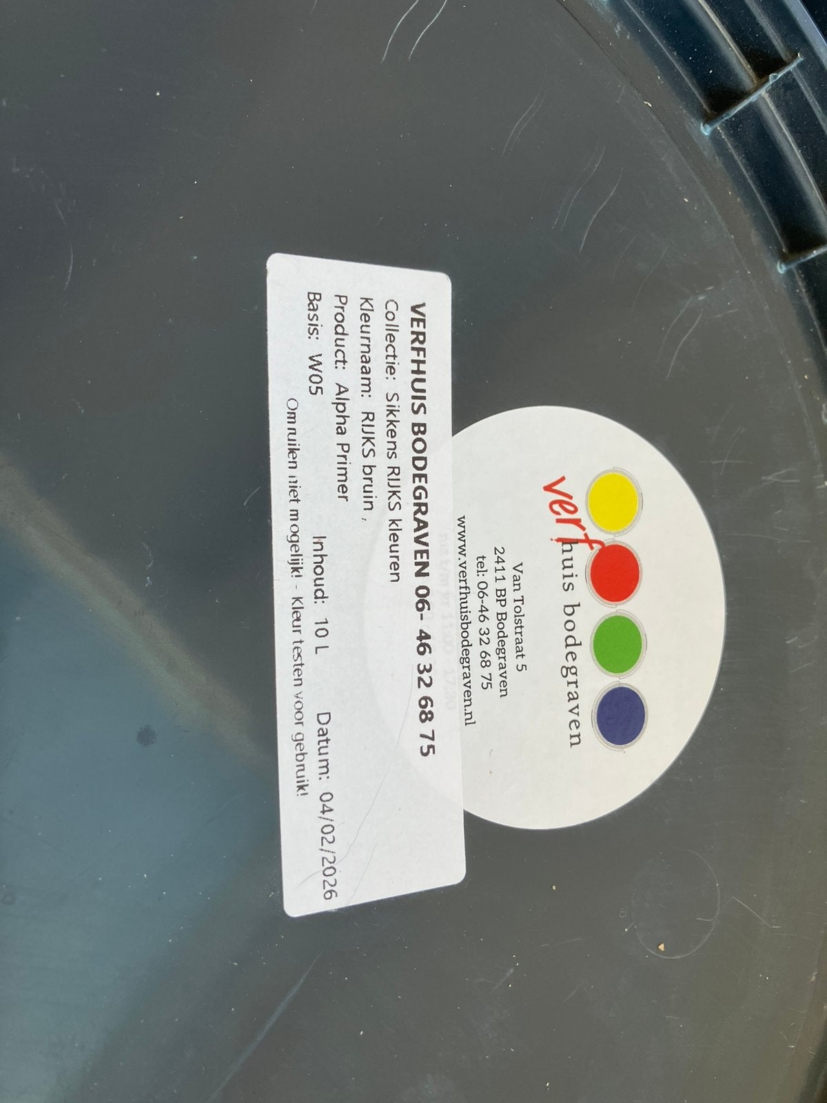 Primer voor latex, Ophalen, Bruin, 5 tot 10 liter, Nieuw