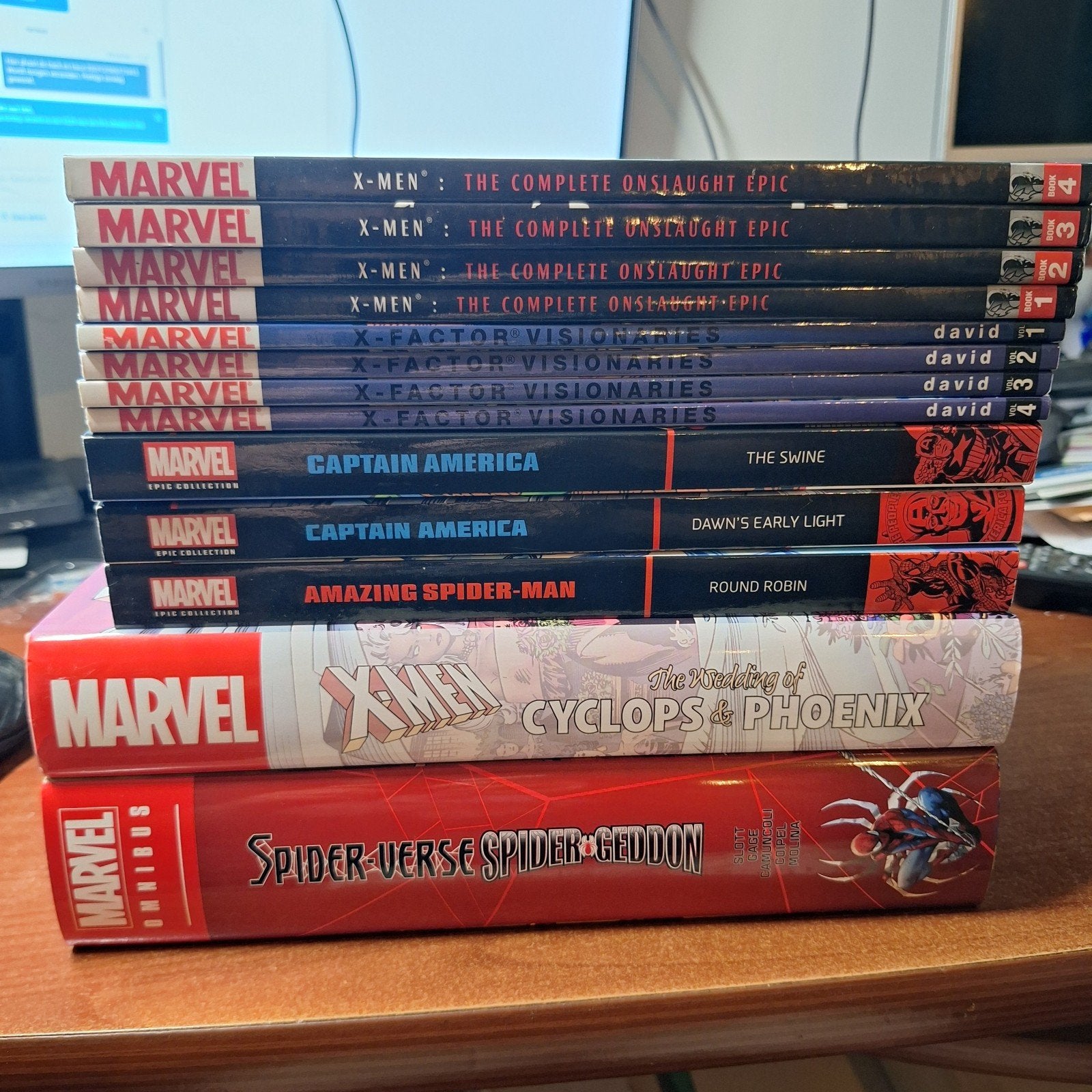 Marvel epic, omnibus  tpb:  X-men. Captain america.spiderman, Boeken, Strips | Comics, Complete serie of reeks, Ophalen of Verzenden