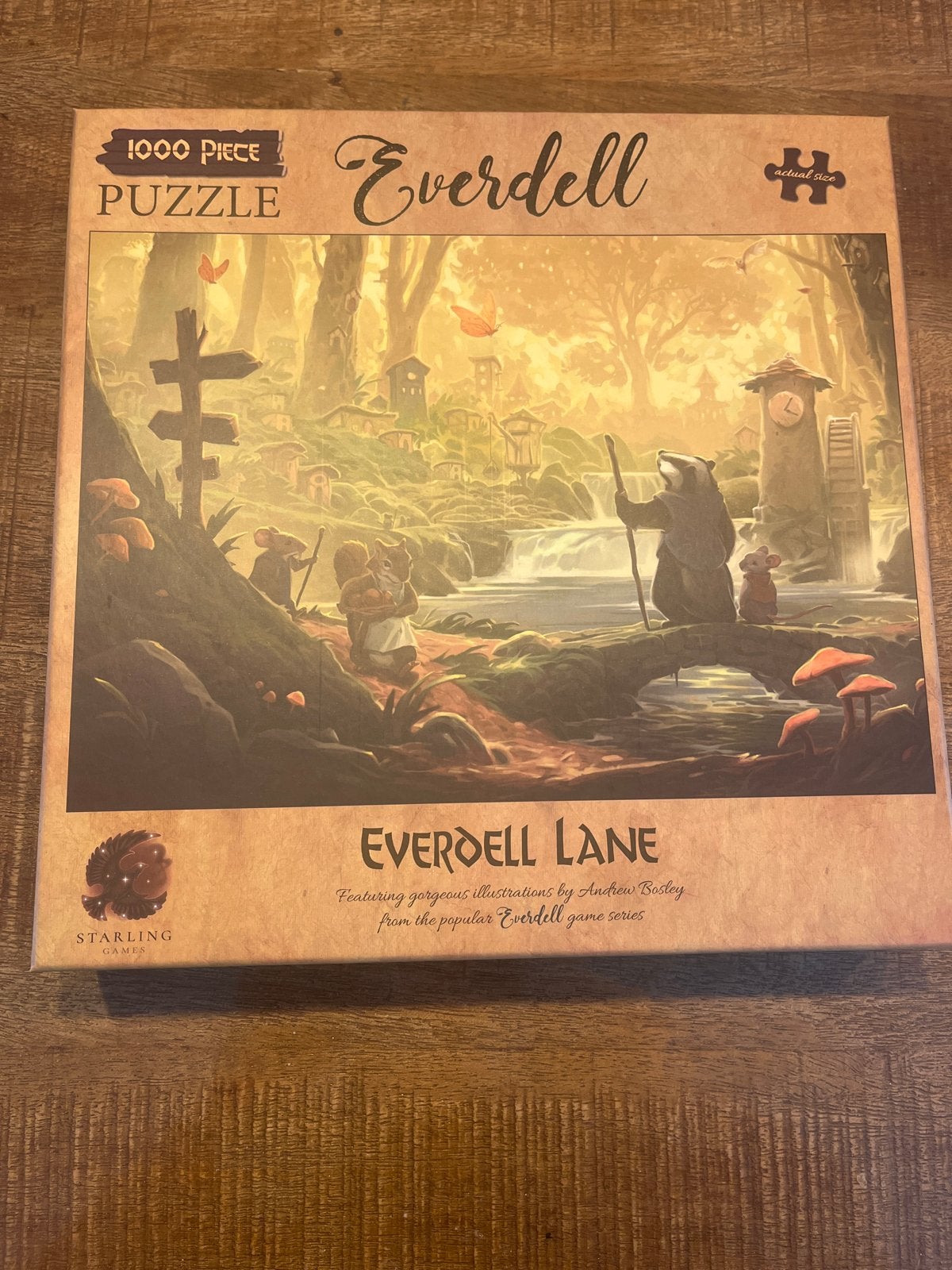 Everdell Lane 1000 stukjes puzzel - NIEUW, Ophalen of Verzenden, 500 t/m 1500 stukjes, Zo goed als nieuw, Legpuzzel