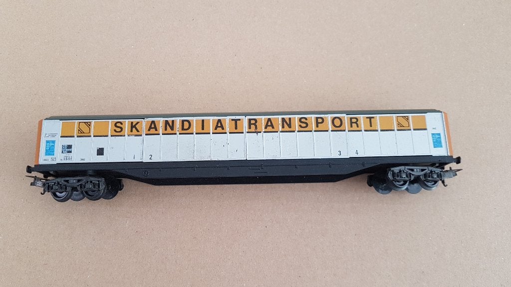 Lima skandia transport schuifwandwagen, Hobby en Vrije tijd, Ophalen, Gebruikt, Gelijkstroom, Wagon