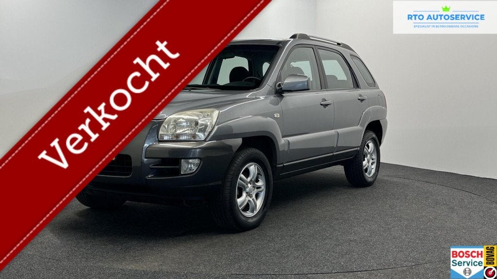 Kia Sportage 2.0 CVVT Comfort AIRCO TREKHAAK CRUISE ., Auto's, Kia, 1442 kg, Stof, Gebruikt, Met garantie (alle)