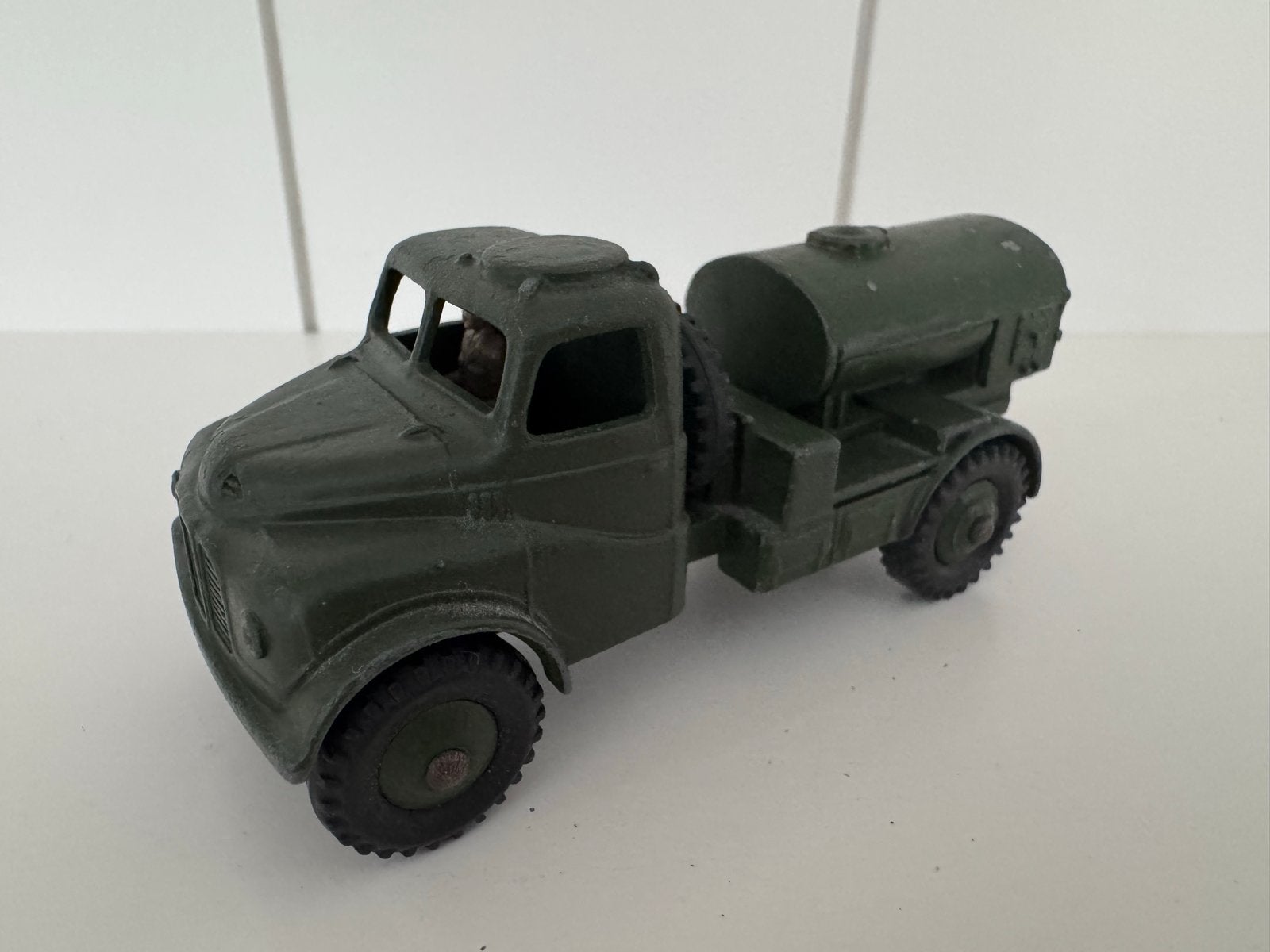 Vintage Dinky Toys Leger Watertankwagen - Groen, Ophalen of Verzenden, Gebruikt