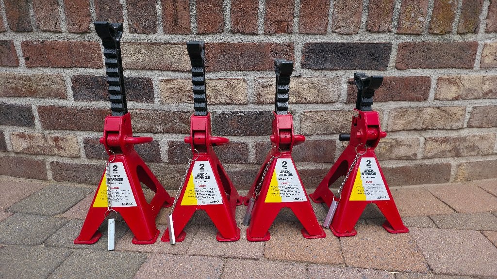 Assteunen 2 ton - heavy duty - 4 stuks., Ophalen of Verzenden, Nieuw, Manueel, Garagekrik