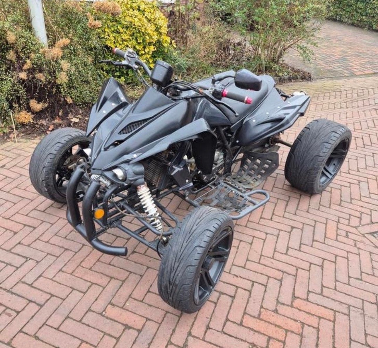 Jingling 250cc Quad met kenteken, Ophalen