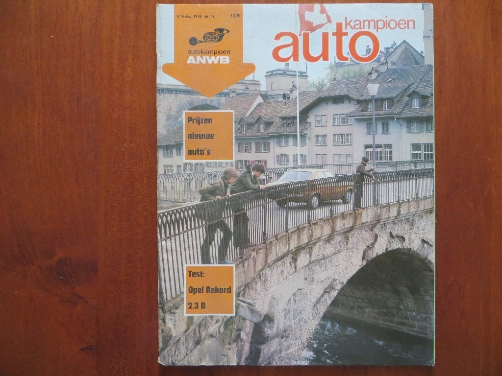 Autokampioen 49 1978 Opel Rekord 2.3 D Berlina, Volvo 242 GT, Ophalen of Verzenden, Nieuw, Opel