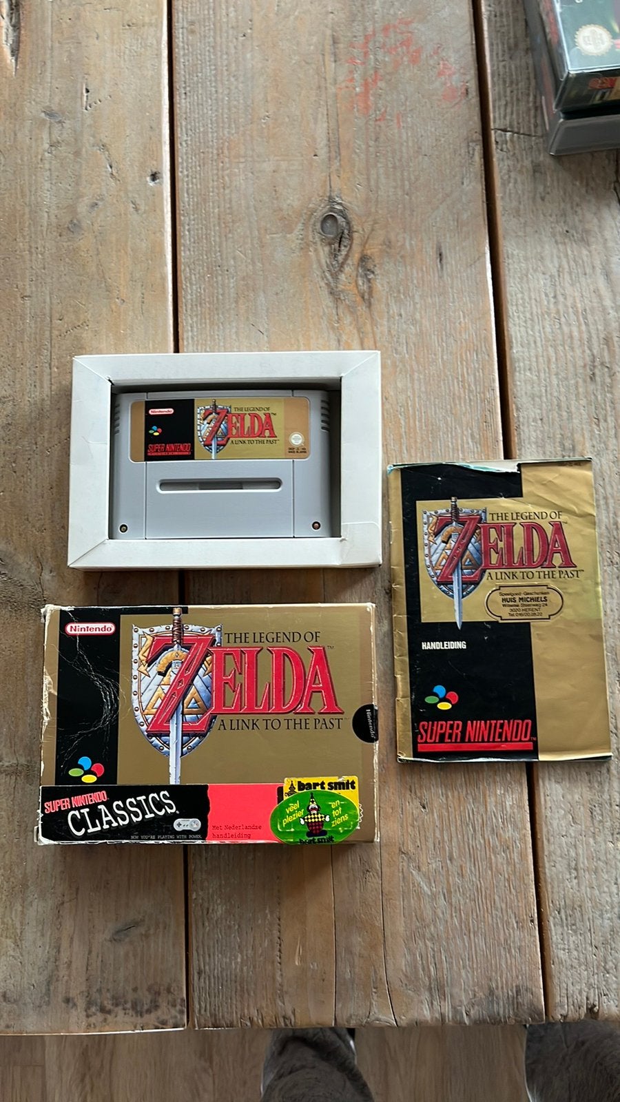 The Legend of Zelda - A Link To The Past (SNES), Spelcomputers en Games, Avontuur en Actie, 1 speler, Ophalen of Verzenden, Zo goed als nieuw