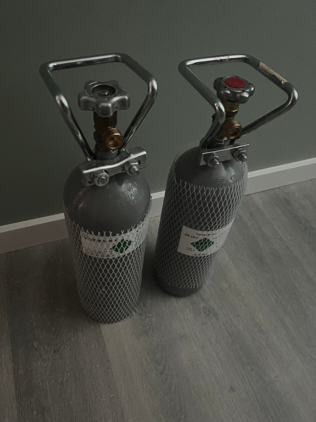 CO2 fles, Ophalen of Verzenden, Zo goed als nieuw