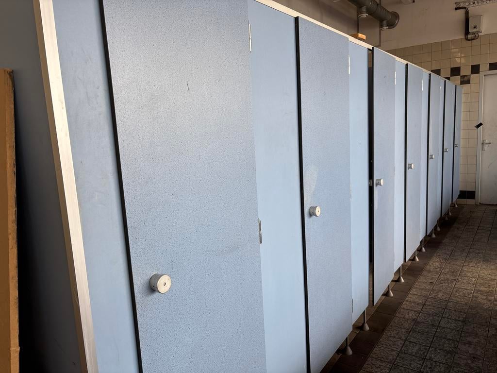 11x Douchehokjes - Ideaal voor sportclub of camping, Ophalen, Gebruikt, Douche
