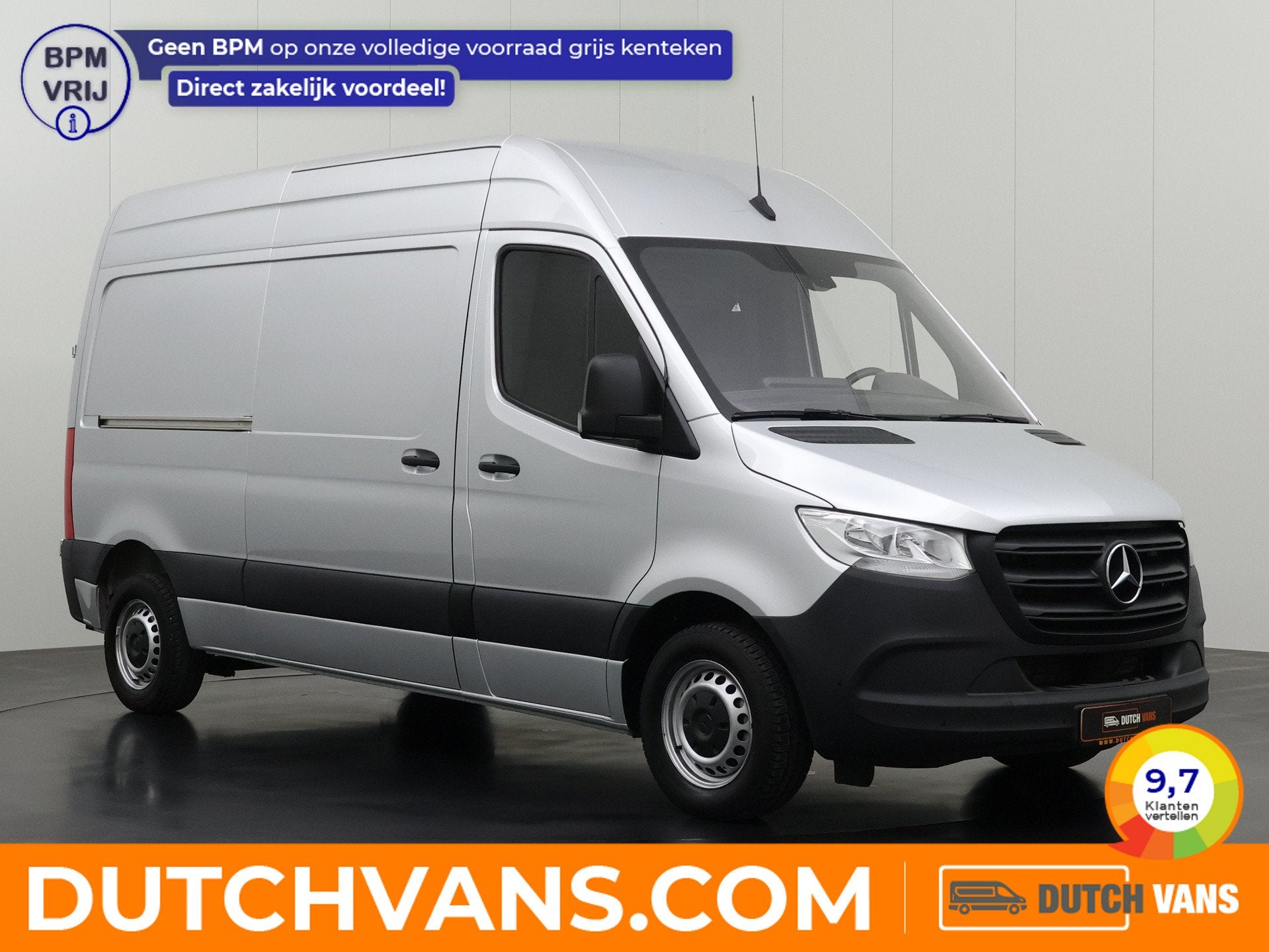 Mercedes-Benz Sprinter 9G-Tronic Automaat L2H2 | Multimedia, Automaat, Gebruikt, Euro 6, 150 pk