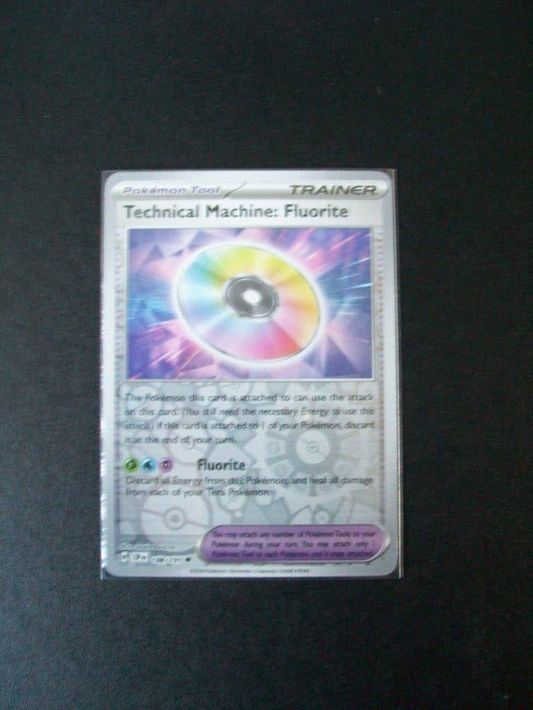 3708: Nieuwe Pokemon Kaart holofoil TECHN. MACHINE: FLUORITE, Verzenden, Nieuw, Losse kaart, Foil