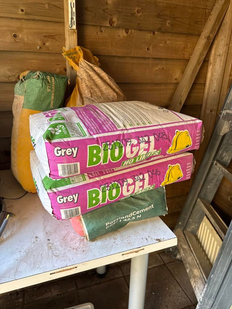 Biogel Tegellijm - Hoogwaardige Flexibele Lijm, Ophalen, Nieuw, Overige materialen, Overige typen