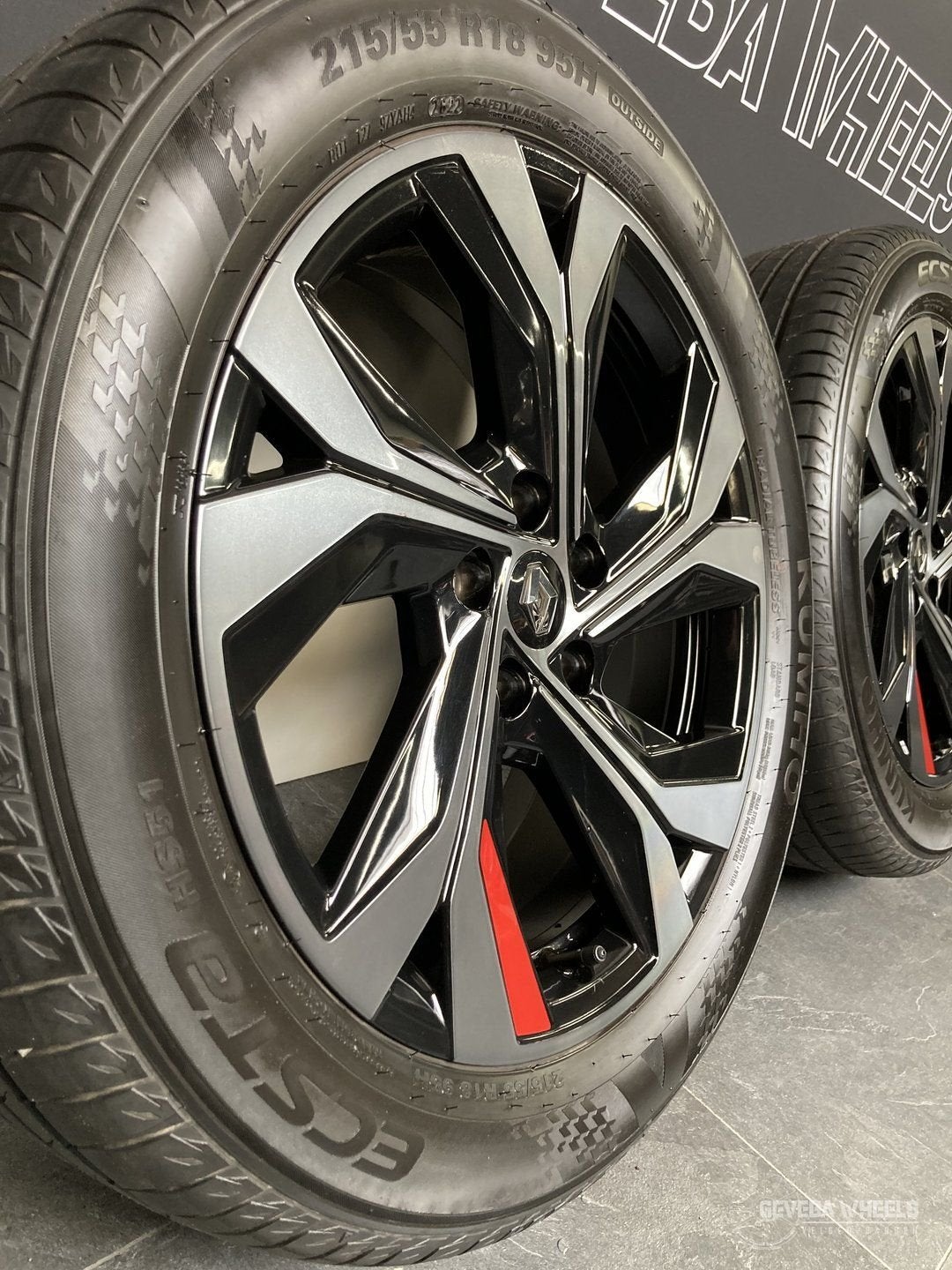 18” originele Renault Arkana Captur II Symbioz velgen banden, Auto-onderdelen, 18 inch, -, -, Banden en Velgen