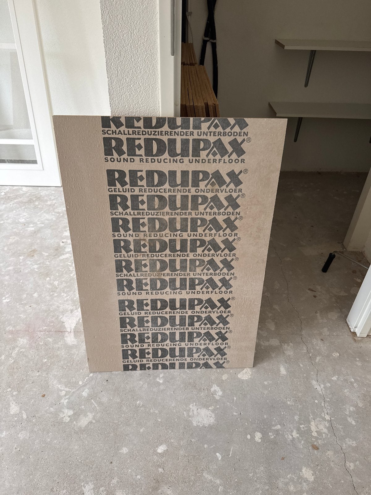Redupax geluidsreducerende ondervloer 18m2, Ophalen, Overige materialen, Overige typen, Nieuw
