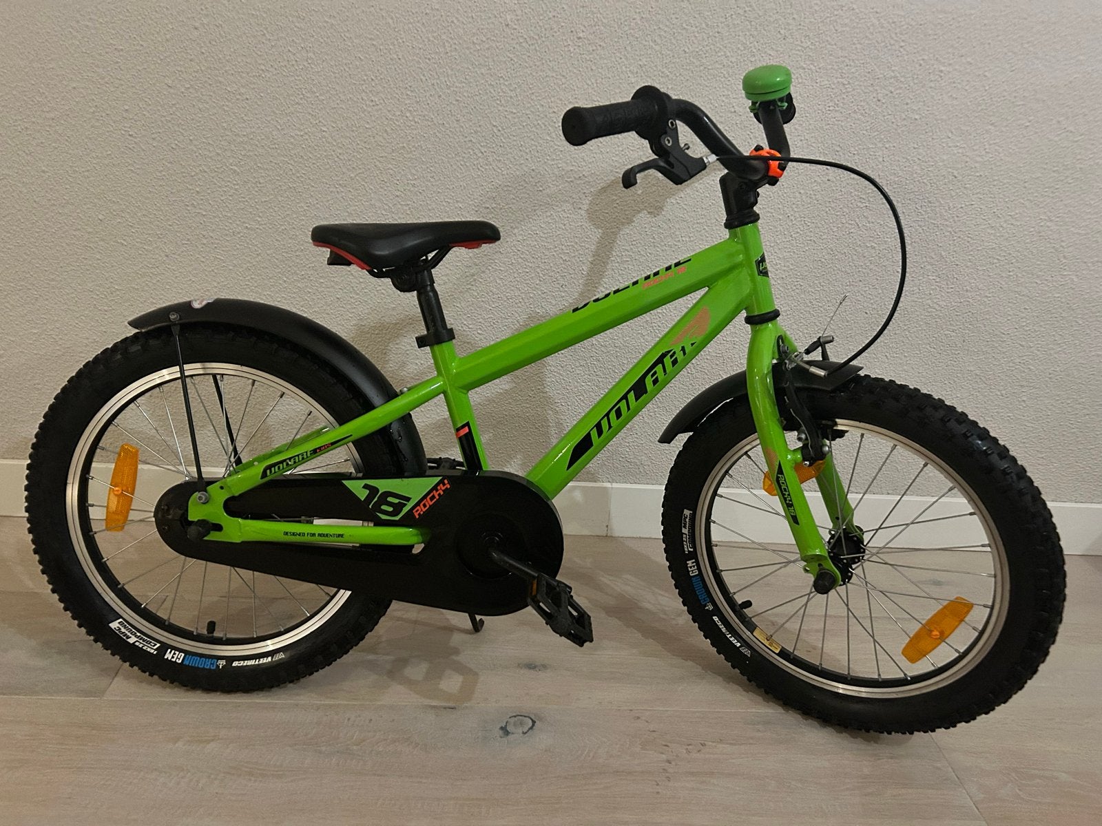 Volare Rocky 18 inch jongensfiets - Zo goed als nieuw, Velgrem, Minder dan 49 cm, Zo goed als nieuw, Ophalen