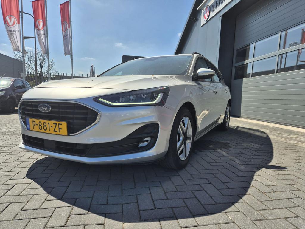 Ford Focus Wagon 1.0 EcoBoost Hybrid Connected, Auto's, 125 pk, Gebruikt, Euro 6, Origineel Nederlands