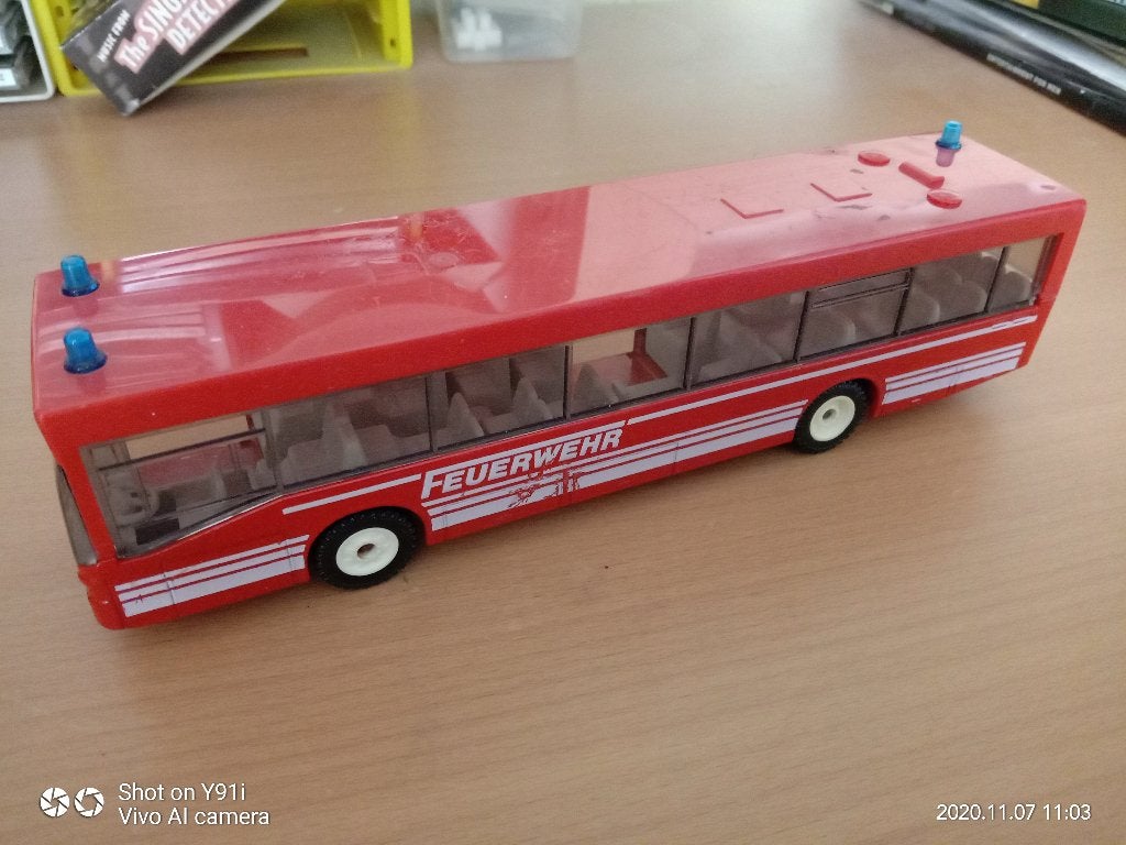 siku feuerwehr bus, Ophalen of Verzenden, Auto