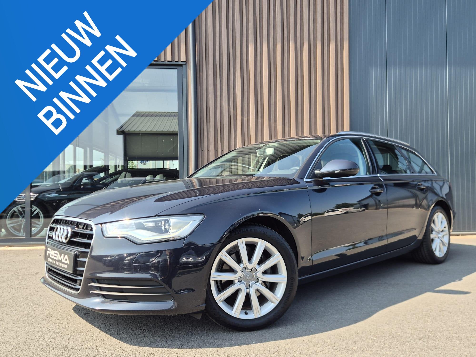 Audi A6 Avant 2.8 FSI Quattro Business Edition | Sport leder, Euro 5, Stof, Gebruikt, Zwart
