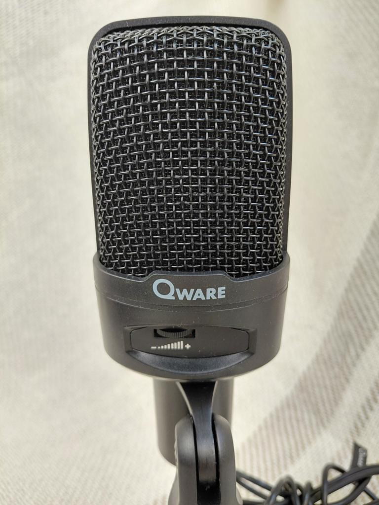 QWARE Gaming-microfoon Dacapo met standaard, Ophalen of Verzenden, Zo goed als nieuw, Overige typen