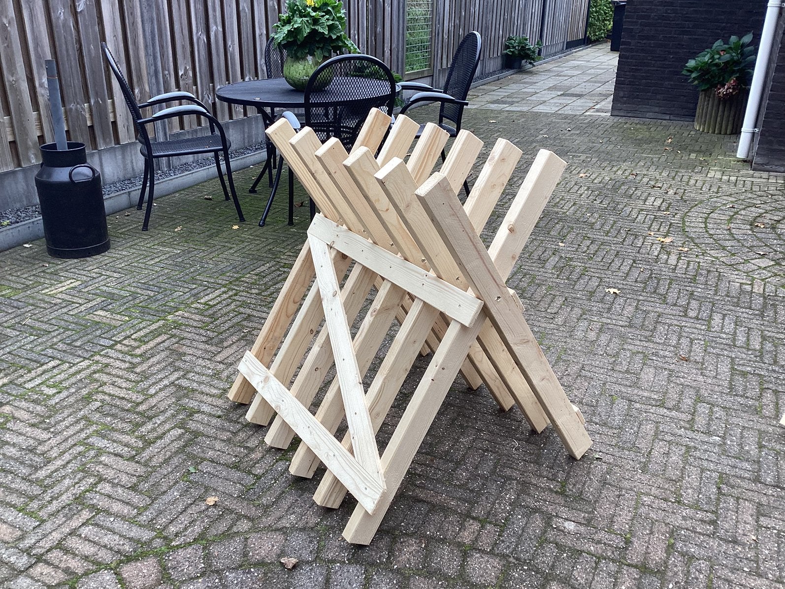 Houten zaagbok, inklapbaar., Ophalen of Verzenden