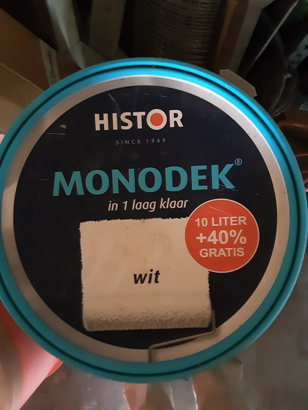 Muur/plafond verf, Ophalen, Wit, Nieuw, Verf