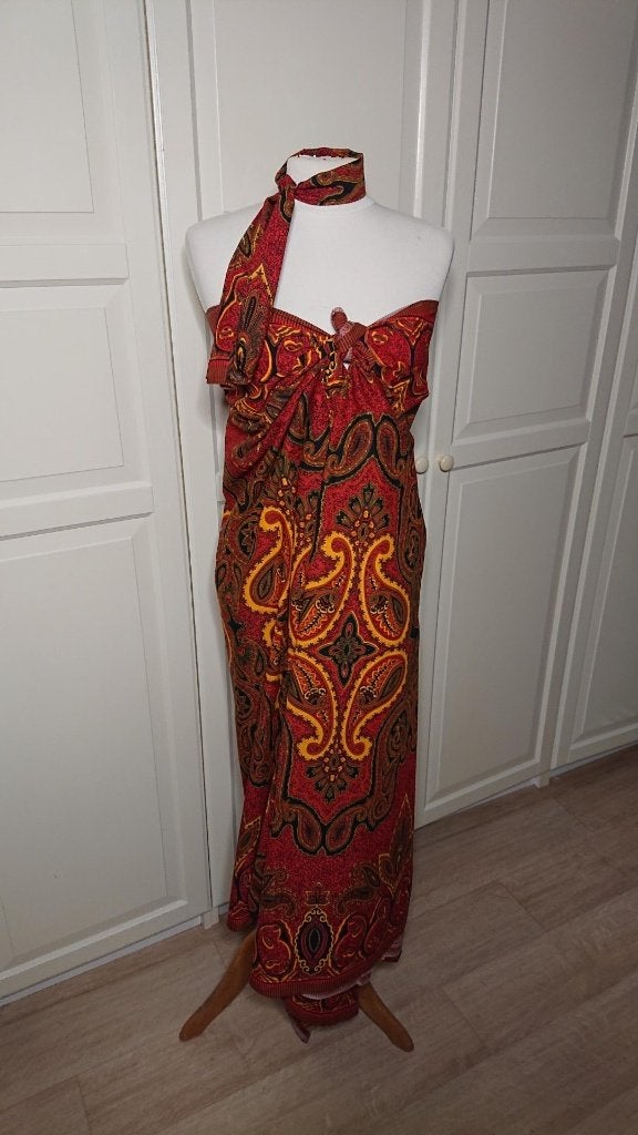 Diverse mega grote pareo's minimaal 250cm breed batik, Batik, Ophalen of Verzenden, Zo goed als nieuw, Overige typen