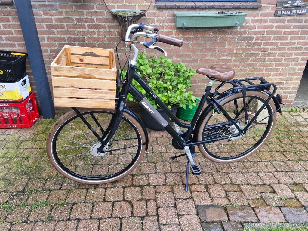 Giant Triple Damesfiets - Maat L, 7 versnellingen, Fietsen en Brommers, Fietsen | Dames | Damesfietsen, Ophalen, Gebruikt, Versnellingen