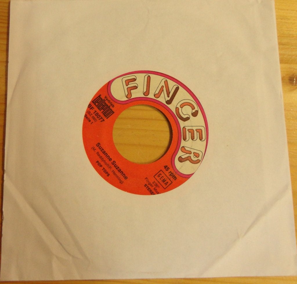 Pop Tops > Suzanne Suzanne, Ophalen of Verzenden, Gebruikt, 7 inch, Pop