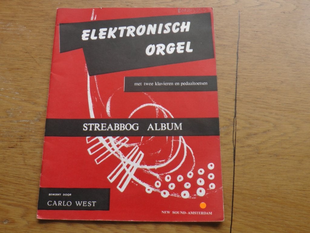Streabbog album voor orgel, Muziek en Instrumenten, Bladmuziek, Orgel, Gebruikt, Klassiek, Ophalen of Verzenden
