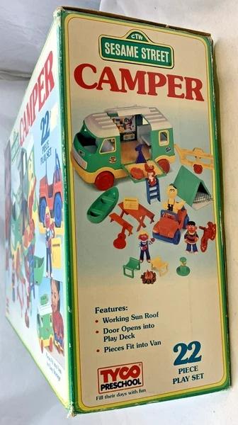 Tyco Sesamstraat Camper Playset compleet Vintage 1993 90s, Coolsingel 104, 3011 AG Rotterdam, Netherlands, Verzenden, Zo goed als nieuw