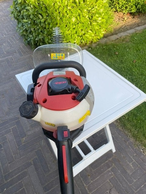 IKRA moter heggeschaar, Tuin en Terras, Ophalen, Zo goed als nieuw, Overige soorten, IKRA Mogatec