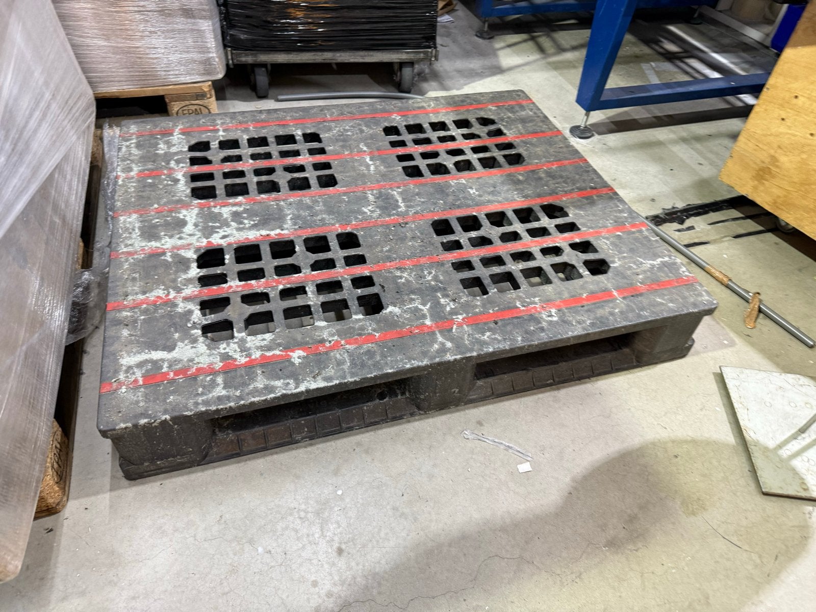 Robuust kunststof pallets - statiegeld 22,50 - voor 10.00!, Ophalen of Verzenden
