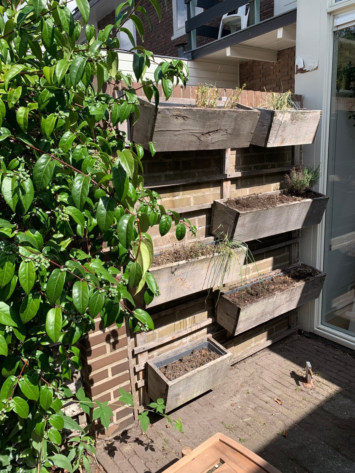 T.e.a.b.! Verticale tuin plantenbak - verticale kruidentuin, Ophalen, Gebruikt, 100 cm of meer, 60 cm of meer
