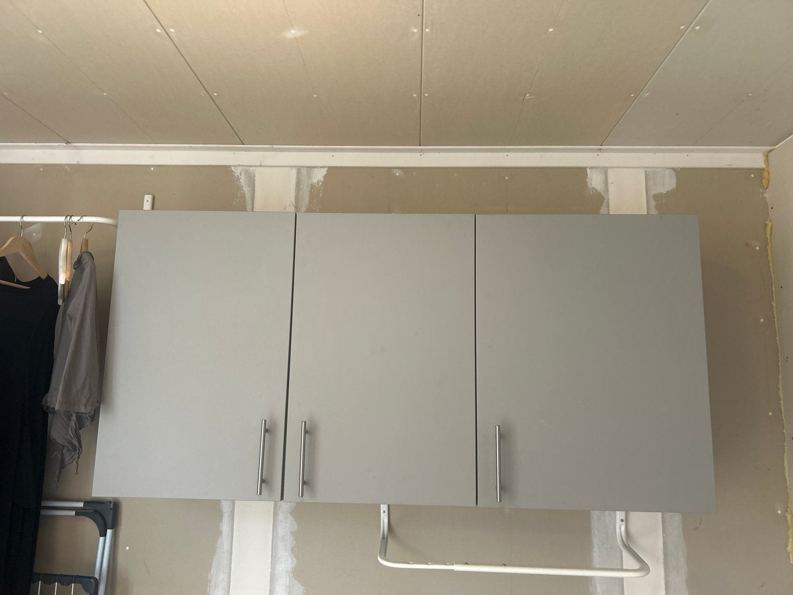 Bovenkast Keuken/Garage Grijs/Taupe 160x78x35 cm, Ophalen, Gebruikt