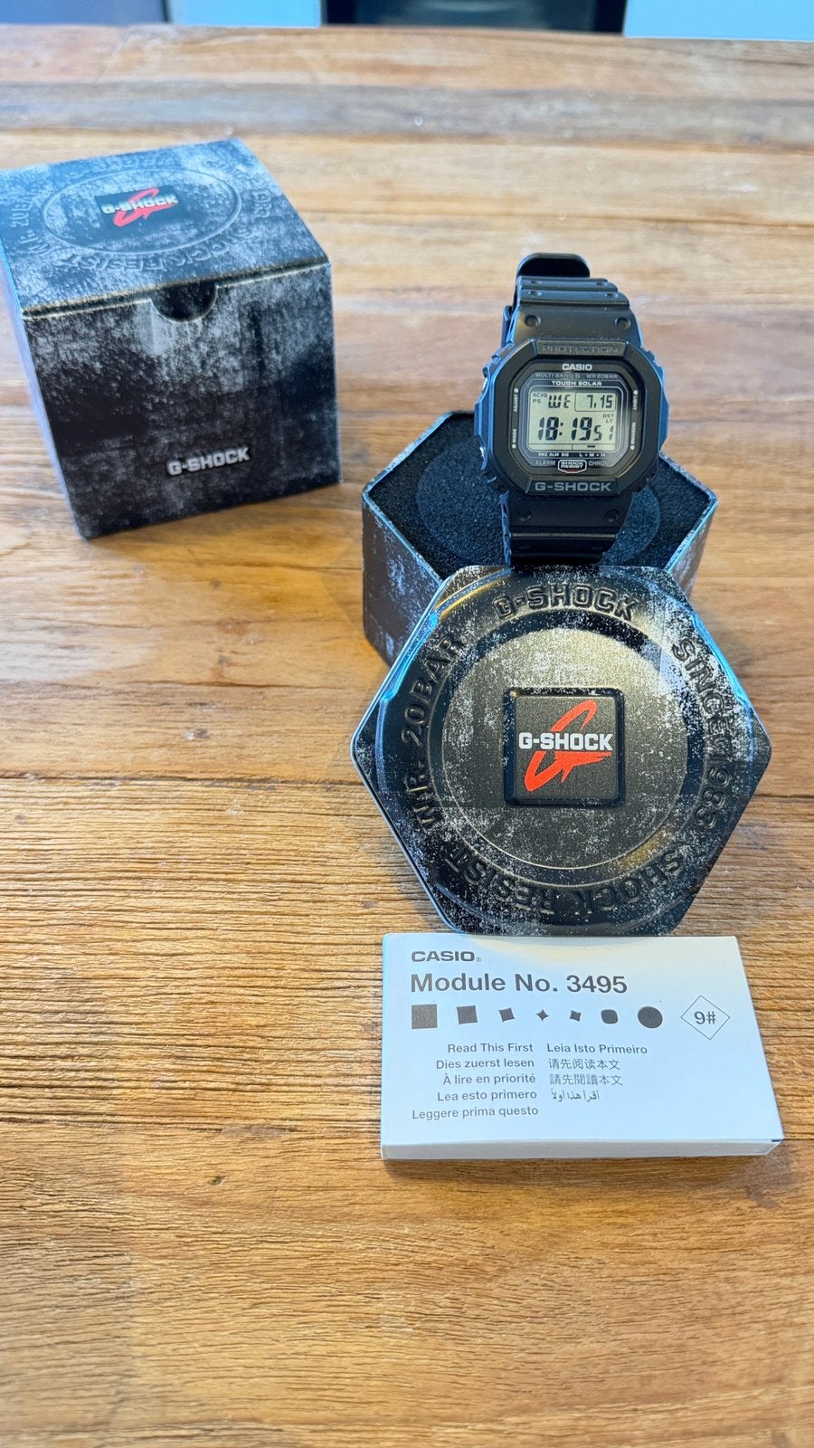Casio G-Shock Tough Solar Polshorloge (new in doos), Ophalen, Casio, Kunststof, Polshorloge