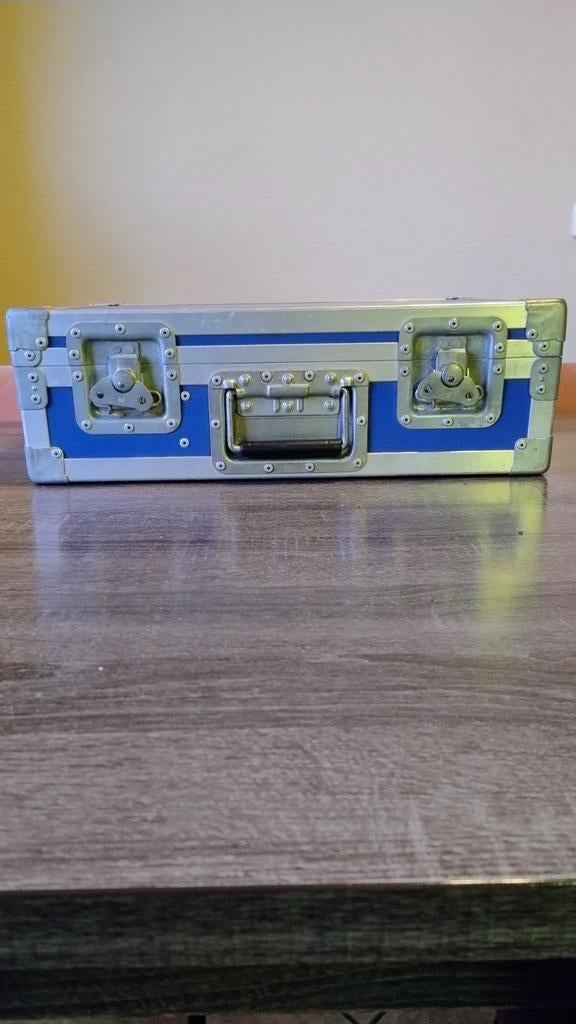 Flightcase koffermodel. Geen roest en geen putjes., Ophalen of Verzenden, Overige instrumenten, Flightcase