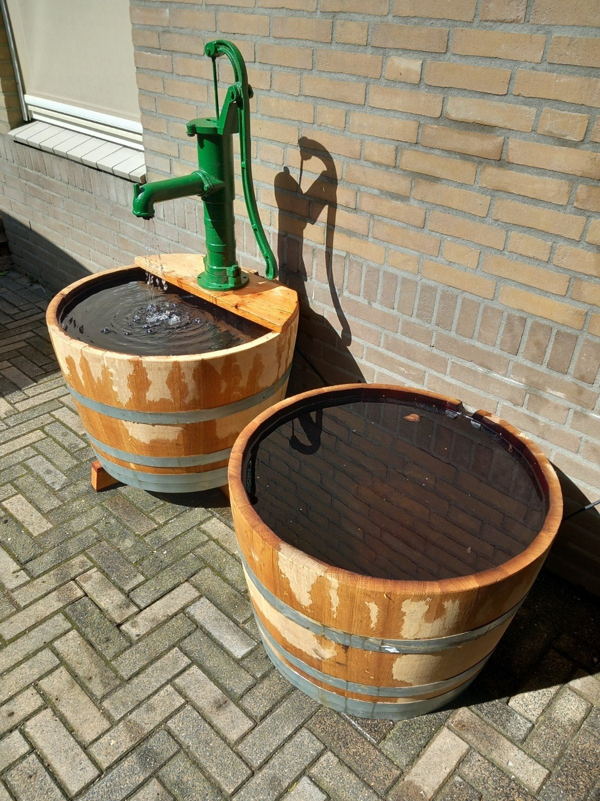 vijvertje kuip met pomp, Ophalen, Nieuw