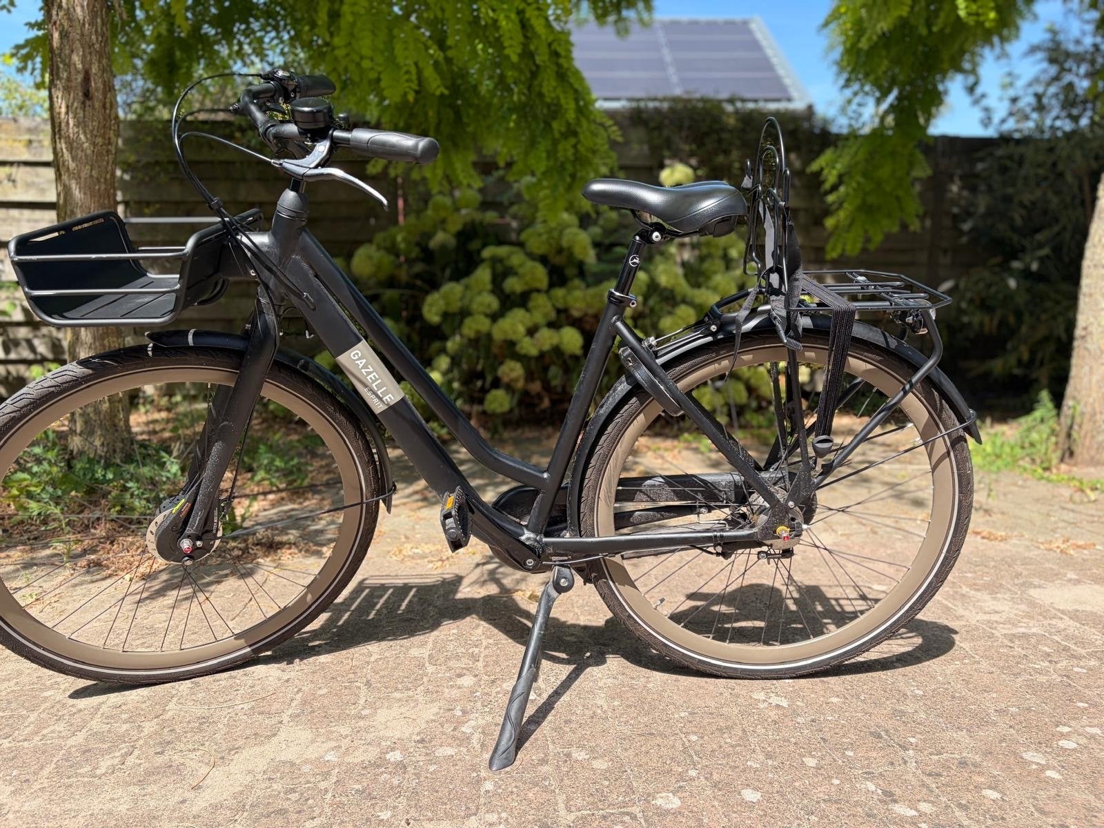 Gazelle Esprit, 49 inch met mandje en Monkey, 1,5 jaar oud, Fietsen en Brommers, Ophalen, Zo goed als nieuw