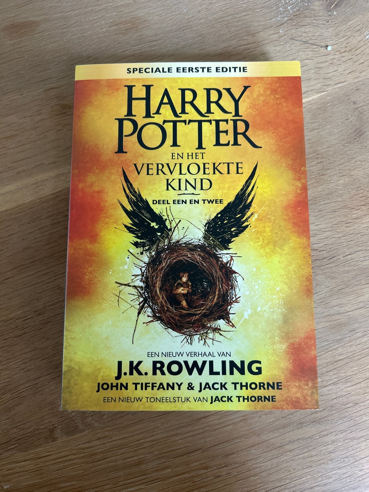Harry Potter en het Vervloekte Kind - Speciale Eerste Editie, Verzamelen, Ophalen of Verzenden, Zo goed als nieuw, Boek of Poster