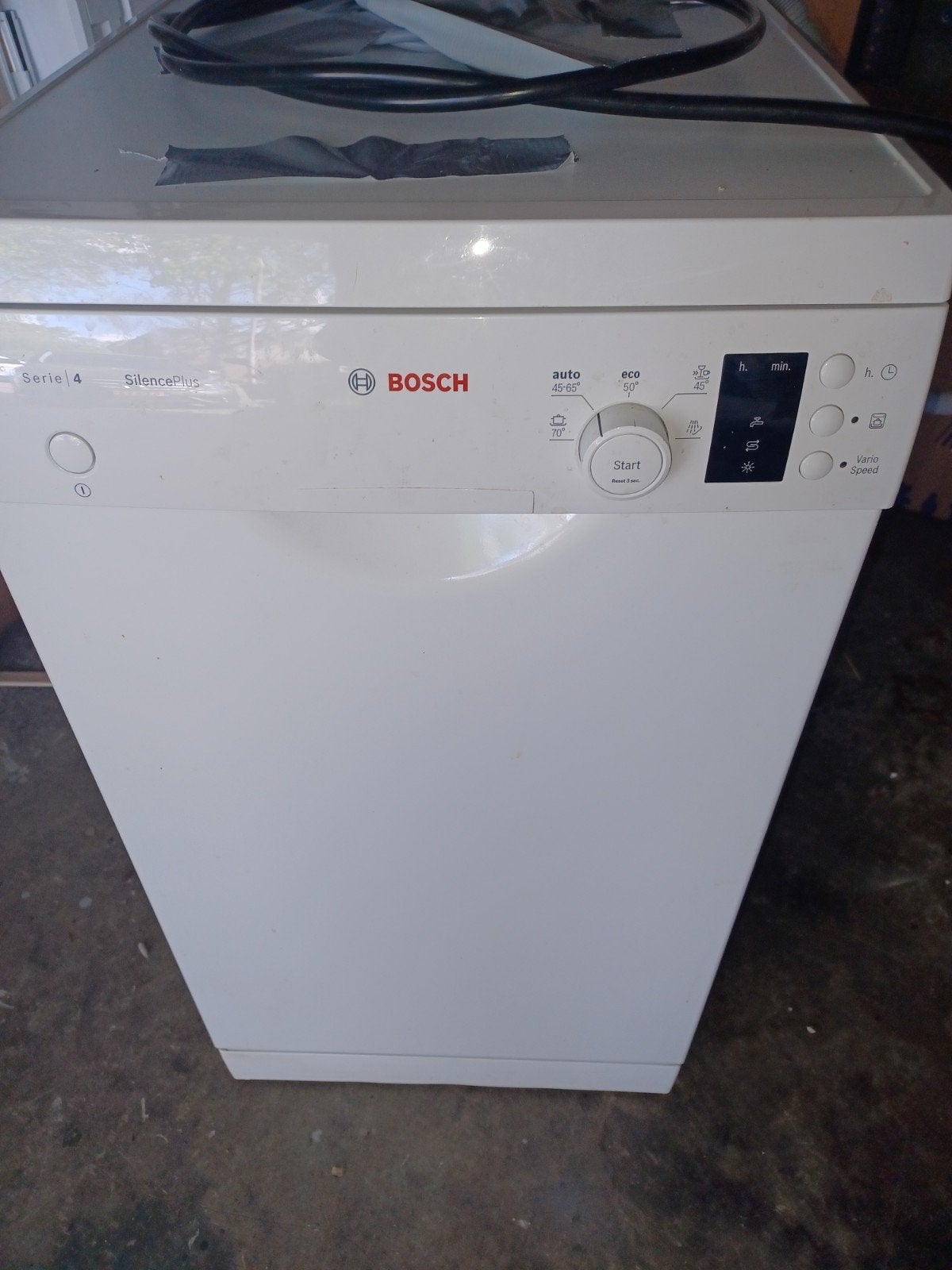 Zeer weinig gebruikte vaatwasser, van Bosch., Ophalen, Minder dan 85 cm, Energieklasse A of zuiniger, Zo goed als nieuw