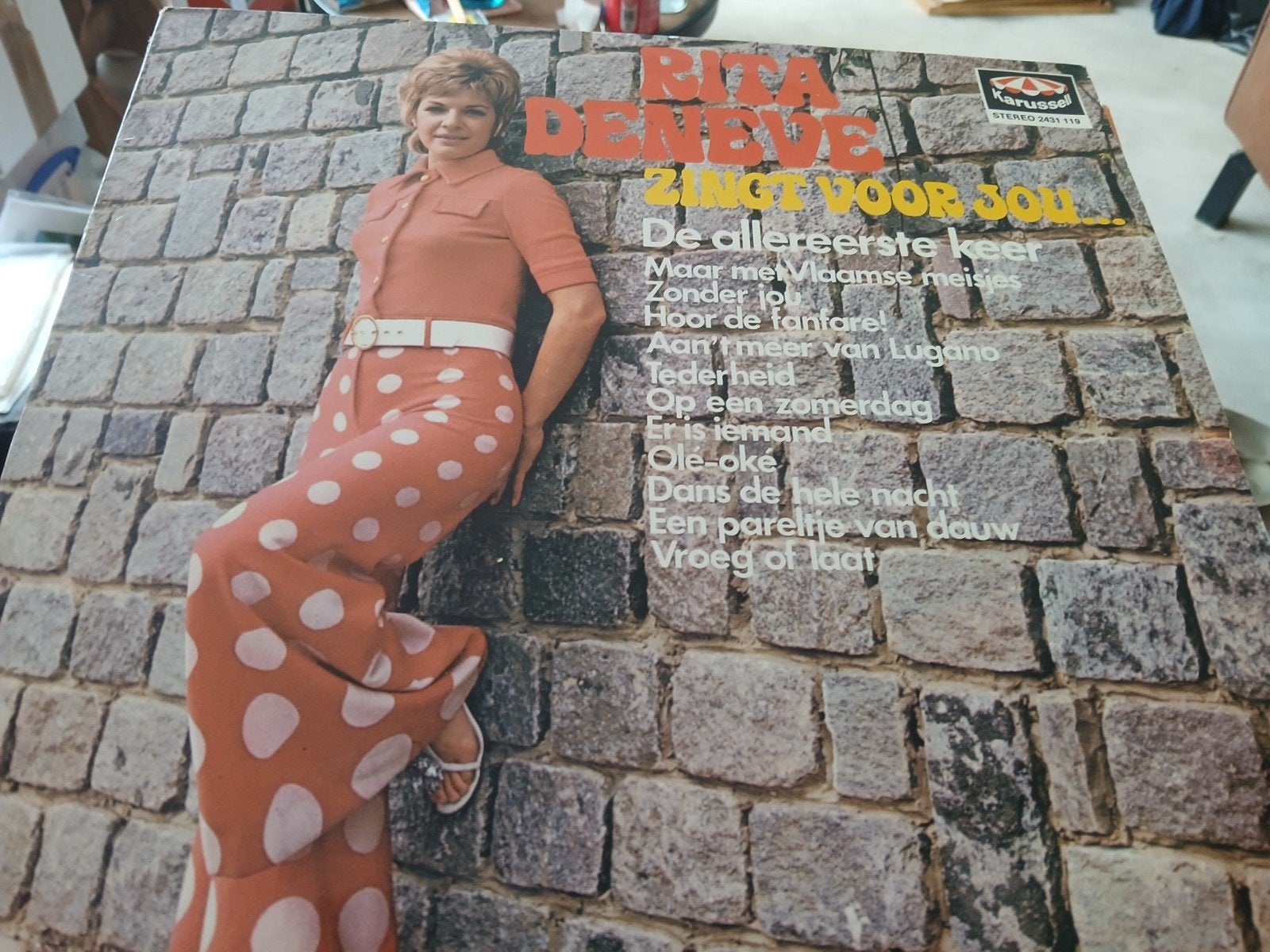 lp rita deneve  zingt voor jou, Cd's en Dvd's, Vinyl | Nederlandstalig, Verzenden, Zo goed als nieuw, 12 inch, Levenslied of Smartlap
