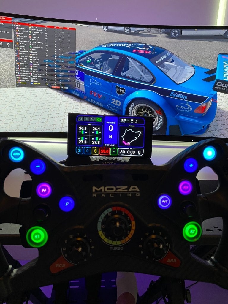 Complete Sim racing set ZGAN, Ophalen, 1 speler, Racen en Vliegen, Zo goed als nieuw