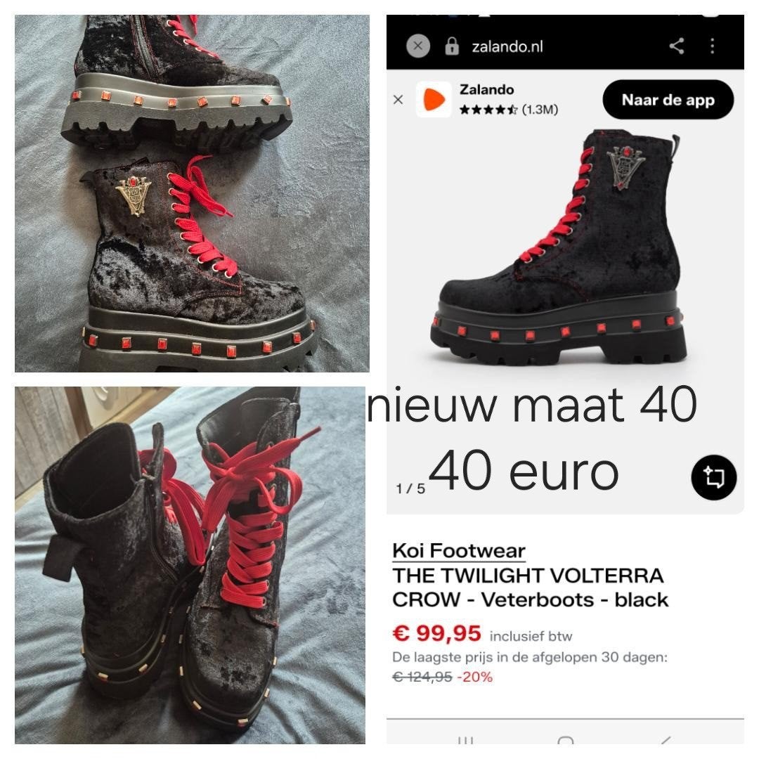 Schoenen nieuw maat 40, Kleding | Dames, Schoenen, Ophalen, Zo goed als nieuw, Zwart, Sneakers of Gympen