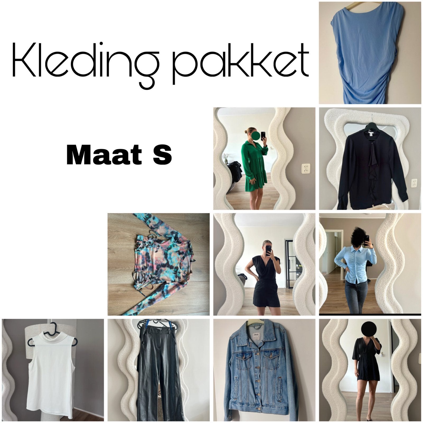 Kledingpakket Maat S - Diverse Stijlen, Ophalen of Verzenden, Gedragen, Maat 36 (S)