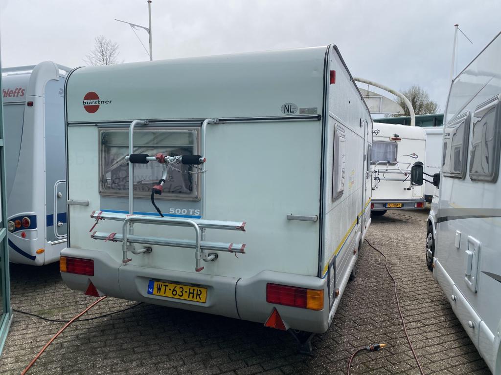 Bürstner Studio 500 TS met Frans bed & WC, Caravans en Kamperen, Rondzit, Bedrijf, Bürstner, Dwarsbed